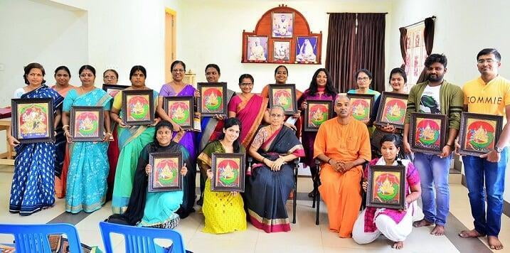 Thanjavur Painting Valedictory Function 2019 - Level 1 - Batch 18 (Photos)